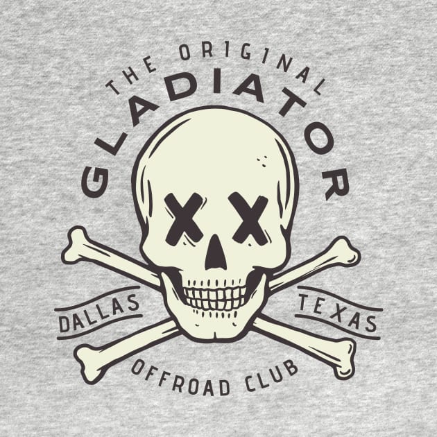 Original Gladiator Offroad Club Apparel by bahama mule